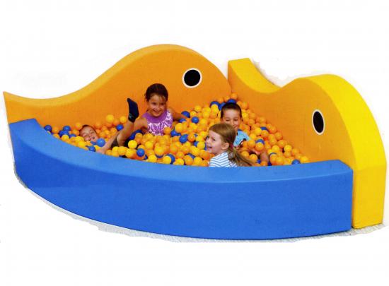 PISCINA ANGOLARE BALENA GIALLA MOJE BAMBINO
